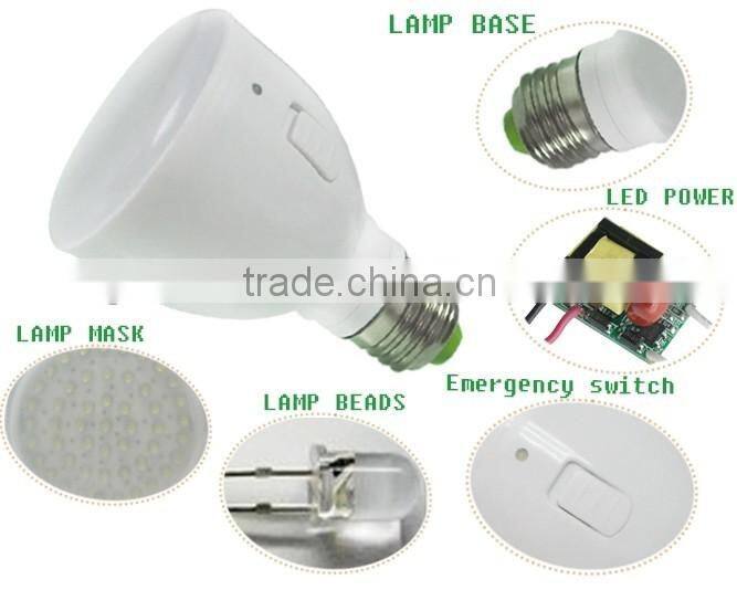 AC/DC12V E27/B22 rechargeable light bulbs smart magic emergency led bulb