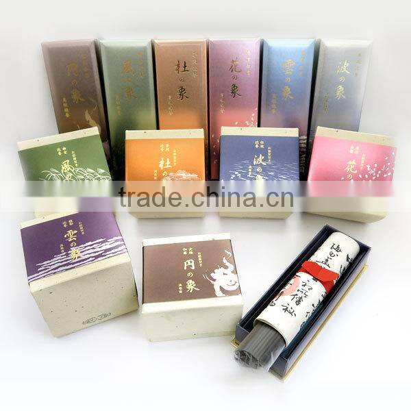 Kaori no sho series, Japanese incense sticks and coils, all fragrances set