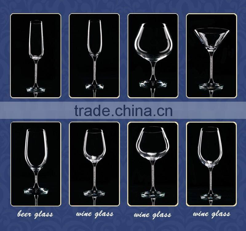 ECO friendly product glass wine cup set fairy wine set