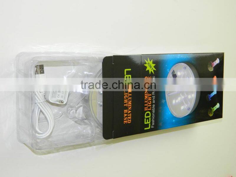 2015 hot items products table centrepieces Battery operated acrylic wedding party supplies event lighting