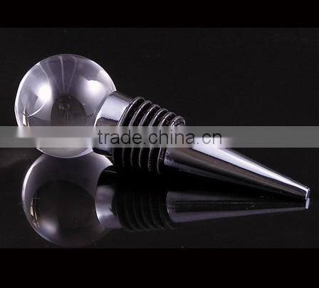 3d crystal bottle stopper