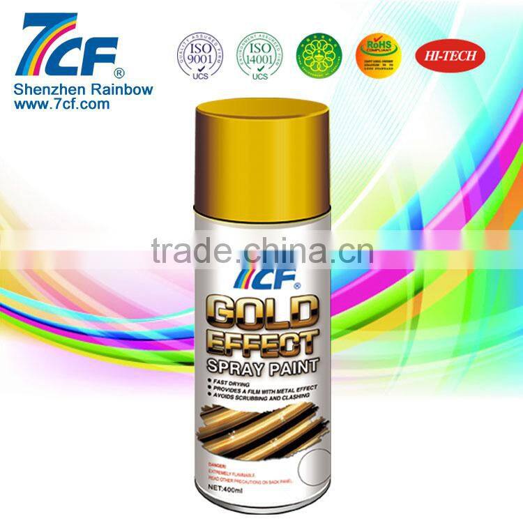 Multi- color High Quality Shenzhen Rainbow Fine Chemical Brand 7cf Acrylic Spray Paint
