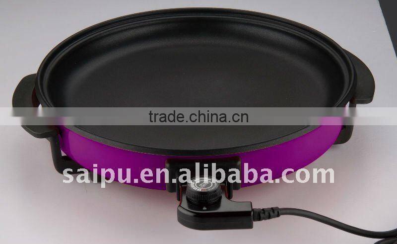 multifunctional electric grill and round pizza pan