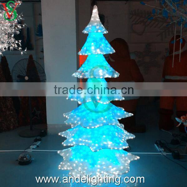 bottle outdoor decorations 3D motif light LED Xmas light Christmas tree light