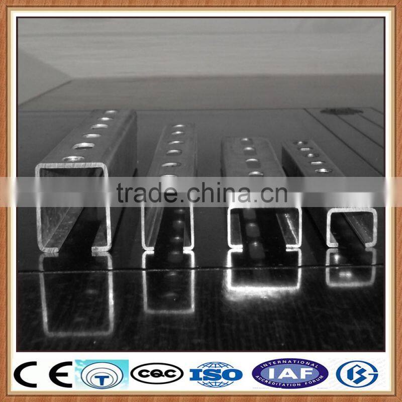 alibaba galvanized steel c channel price on website