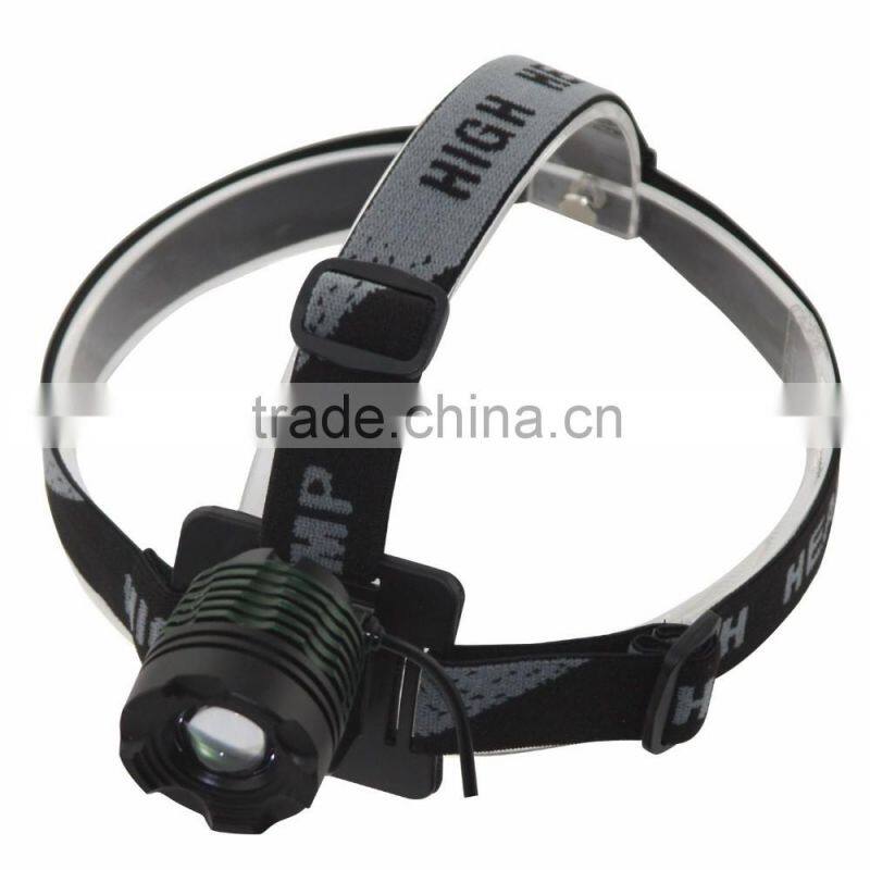 2000 lumen T6 Zoom Bicycle Light Rotation Focus Bicycle Front Lamp Rechargeable LED Headlamp Cycling Headlight Flashlight