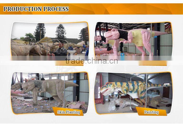 T-rex silicon rubber dinosaur costume puppet