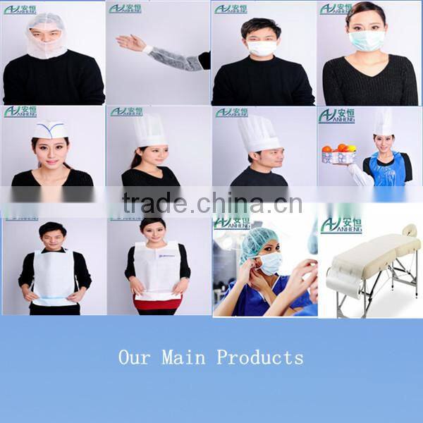 China head cap manufacture Disposable Non Woven Mob Caps foe medical use colored disposable non woven clip mop