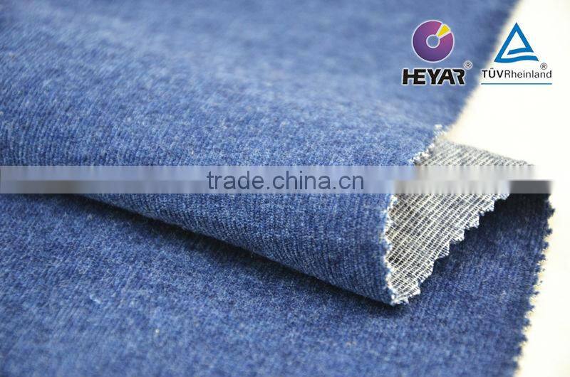 Baby wale indigo corduroy fabric
