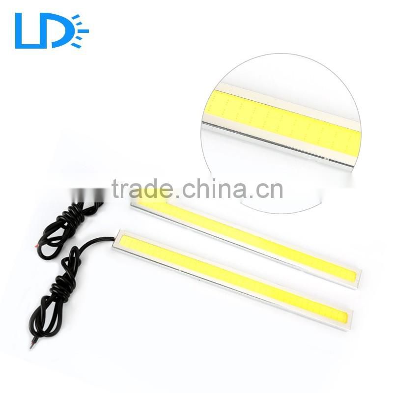 Hot Sell 17CM Super Bright COB Car LED Lights 12V For DRL Fog Driving Lamp