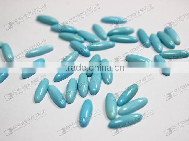 Natural turquoise stone beads