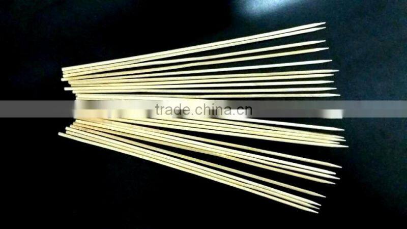 eco-friendly round bamboo BBQ sticks