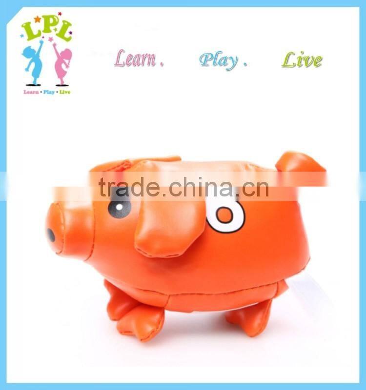 Eco-friendly children toy new fashion pu leather sand filled weight ball