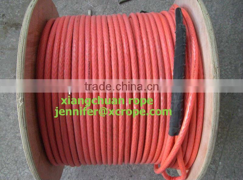 Aramid rope/kevlar rope 8mm/12-Strand Kevlar Rope With Thimble/kevlar aramid rope