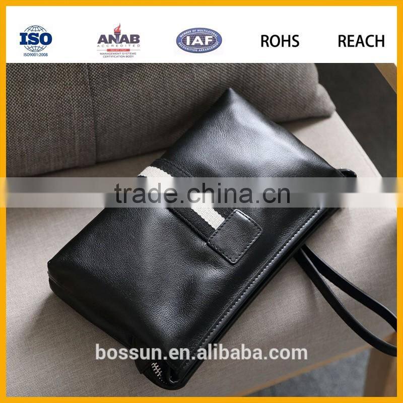 man made leather waist bag, leather belt bag