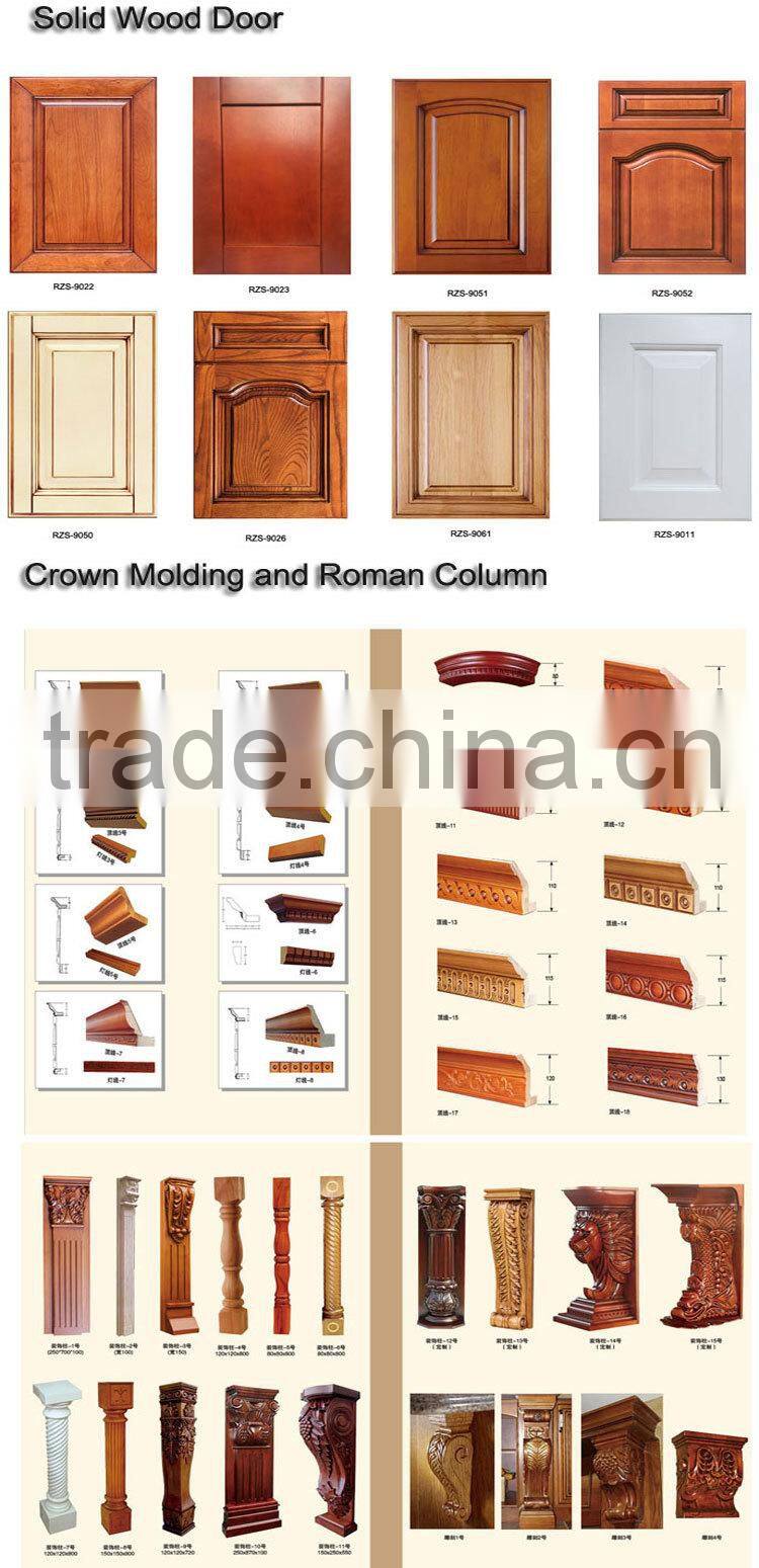 Latest Kitchen Furniture, Wood Kitchen Cabinet With Kitchen Counter top, Cheap Kitchen Cabinets
