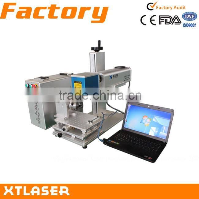 fiber laser 50w metal engraving machine for sale XTLASER IN CHINA