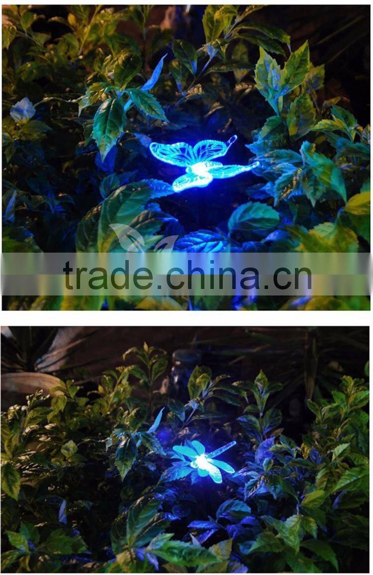 landscape lighting for patio, butterfly bird dragonfly design lighting, lawn light modern outdoor lighting
