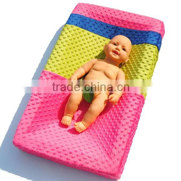 Soft Waterproof Baby Mat Cover Minky Custom Change Table Pad Cover