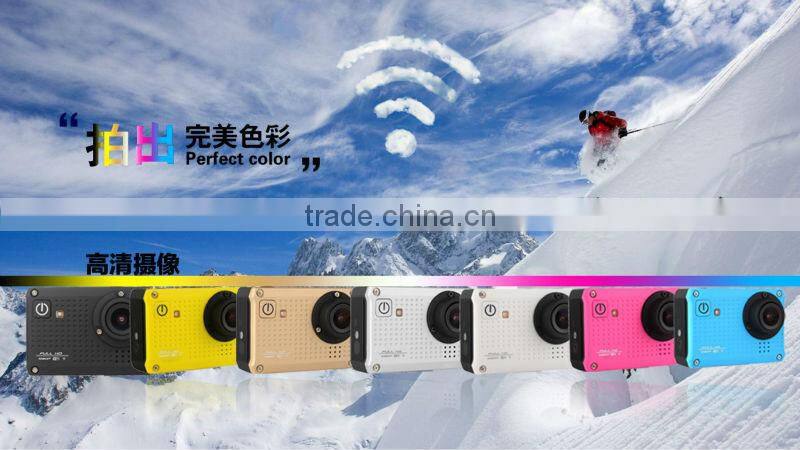 Hd 5 million pixels wide Angle lens loop video waterproof wifi camera car camera recorder