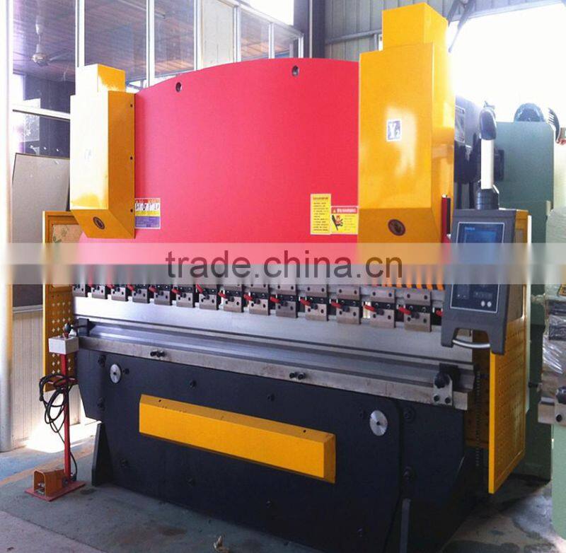 WC67Y-300*4000 metal sheet folding machine 300 tons steel press brake