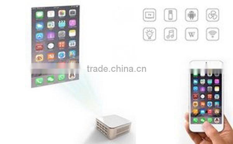 Rechargeable projector led pico wifi android HDMI 120 inches