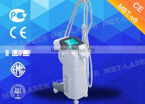 vacuum cavitation vela shape vacuum rf multifunction beauty machine