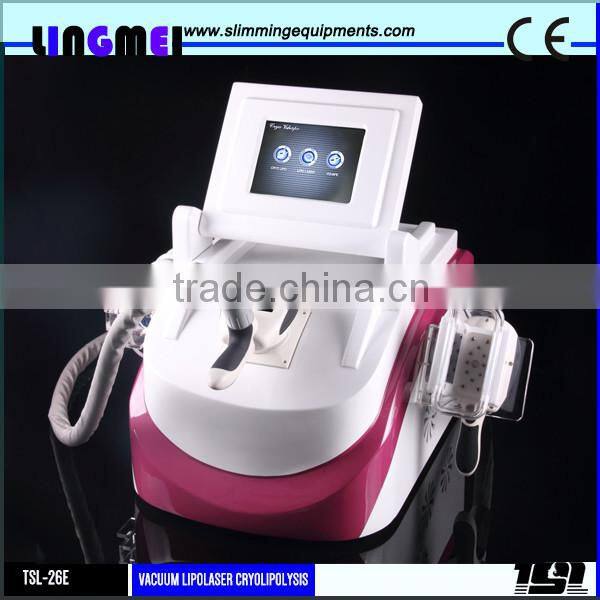 3 in1 high effective cryolipolysis vacuum rf freeze sculptor