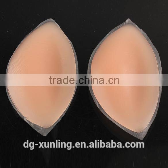 Promotion top sale clear silicone nipple bra inserts