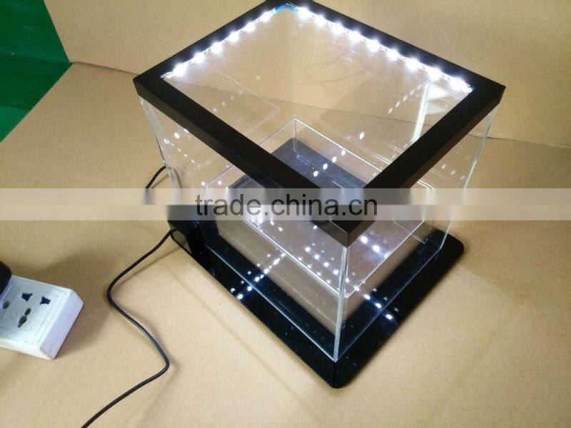 Wholesale Facotry Price 2-Tier Acrylic Cosmetic and Makeup Storage Case Organizer for acrylic drawer storage organizer