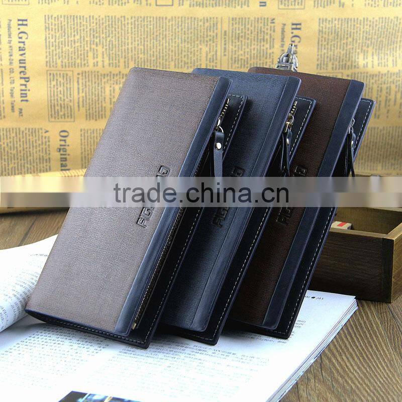 2014 New Fashion European Style Business Man Leather Wallet To Import