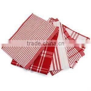 kitchen textile plain white cotton tea towels wholesale