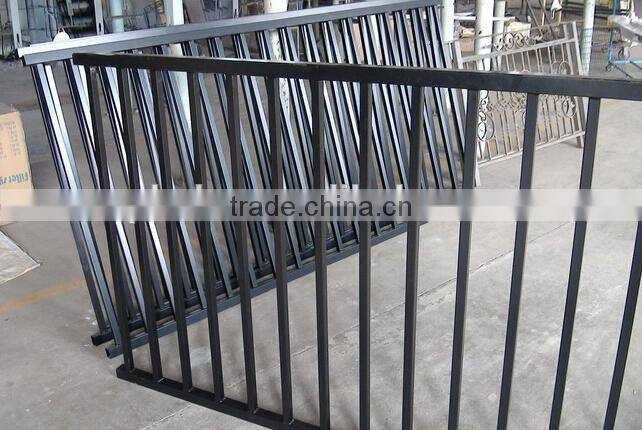 garden wrought fence panel