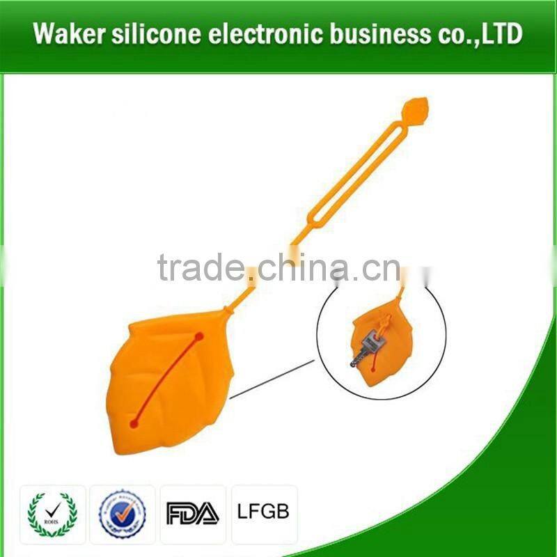 silicone mix color new design key pouch coin wallet