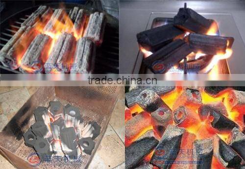 China Made Professional Charcoal Powder Extruder Machine BBQ Charcoal Briquette Machine