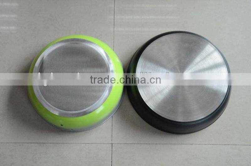 Stainless steel steam pot with double layer