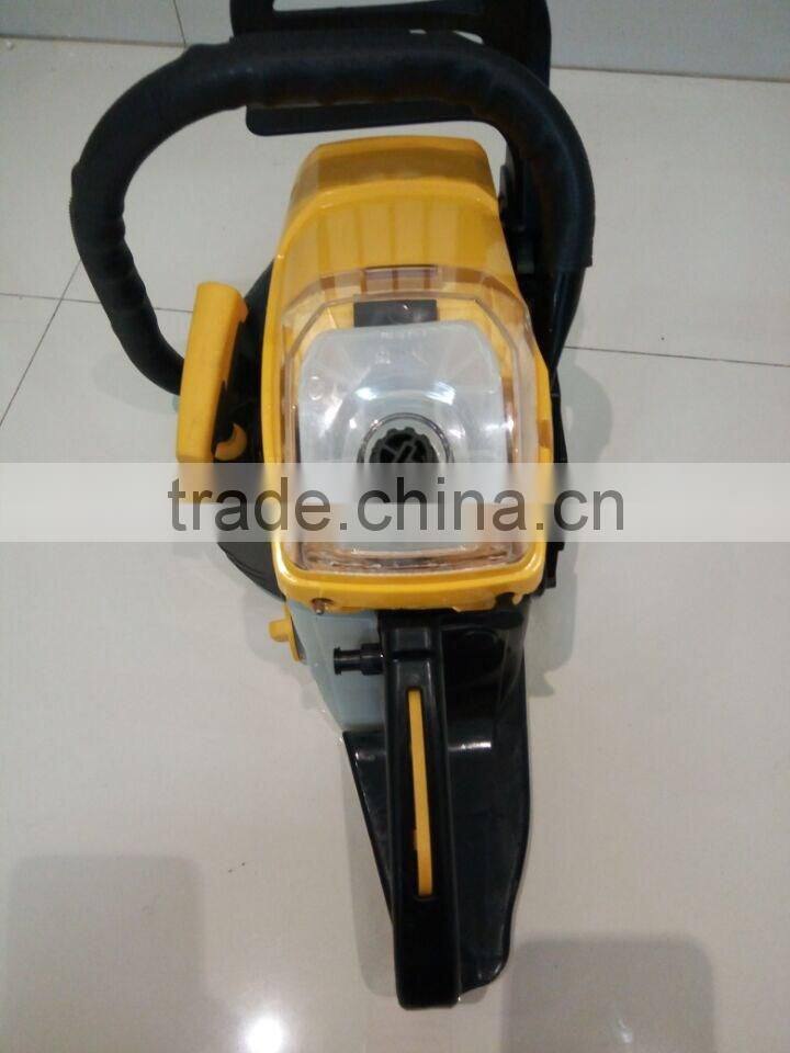 Professional 2.5kw 52cc yellow two stroke 5200 gasoline engine 5200 chainsaw
