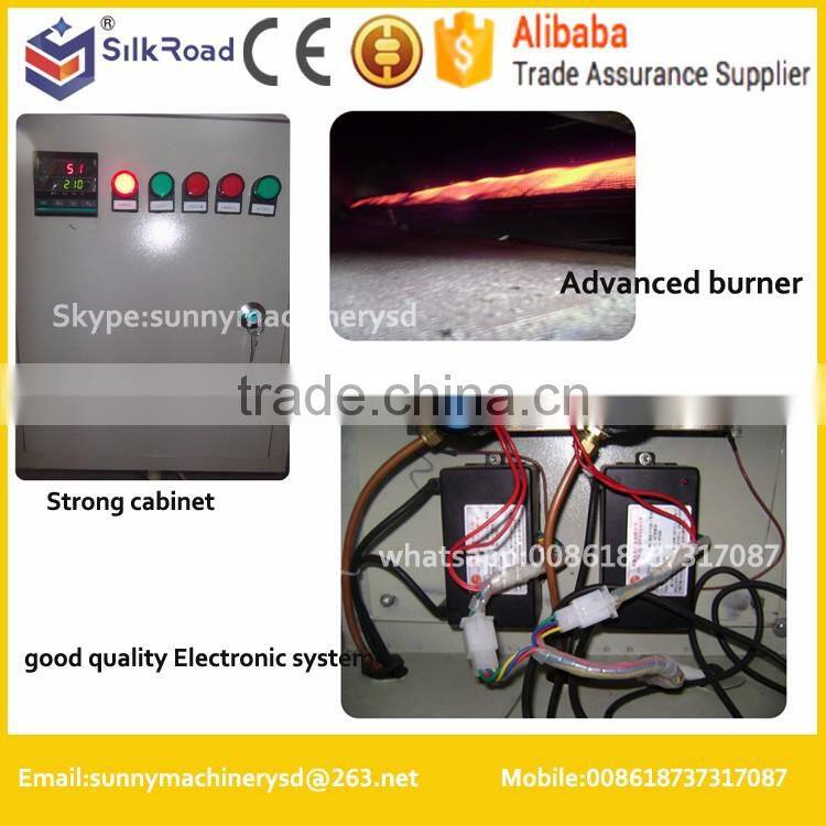 Factory directly supply gas pumpkin seed roasting machine