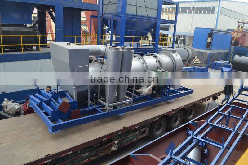 BV certificated best quality stationery asphalt mixing plant