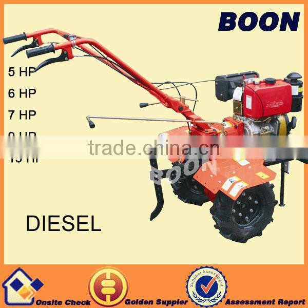 7 HP low fuel consumption rotary tiller machine