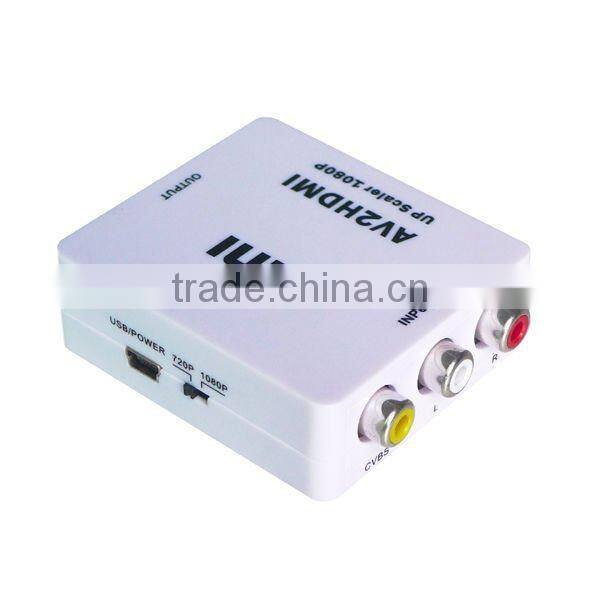 MINI AV2HDMI converter MINI AV TO HDMI CONVERTER Mini CVBS to HDMI converter