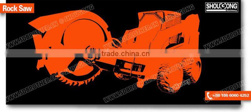Wheel Saw For skid steer loader