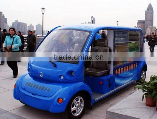 48V4.2KW 2 seats electric mobile street food vending cart beverage vending cart for sale