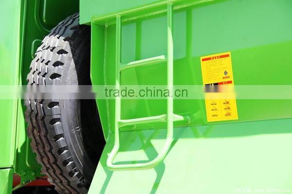 340HP 13 ton 14 Cubic 6x4 U Dump Truck Tipper for Refuse Soil