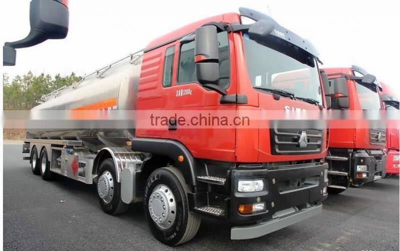 Hot sell popular model Sinotruk transportation 340 hp oil tank truck for sale