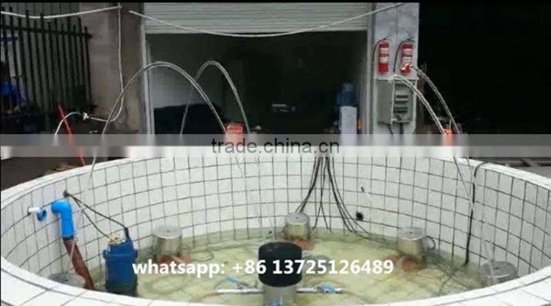 KLYJJFN20-10 Crystal jumping jets water fountain