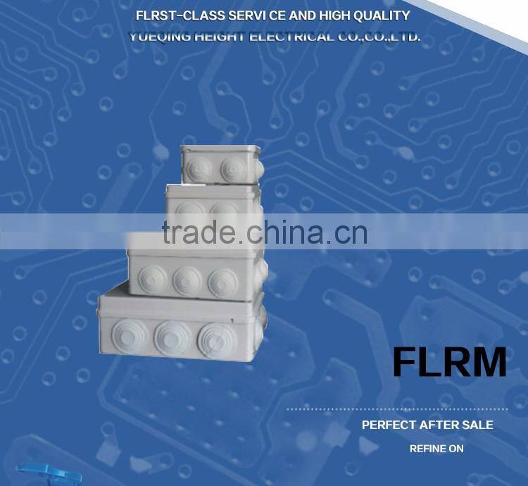 Wholesale price waterproof terminal block abs round junction box