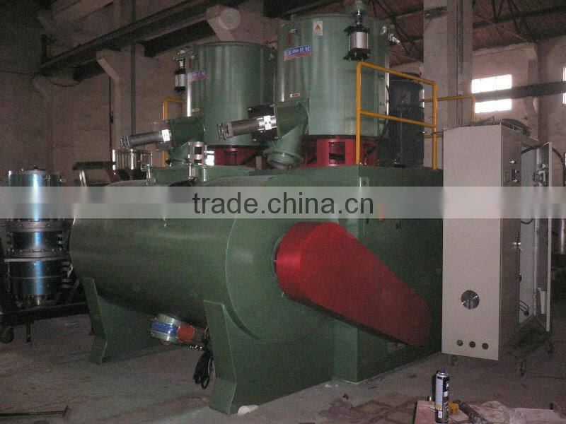 PVC horizontal PVC mixer