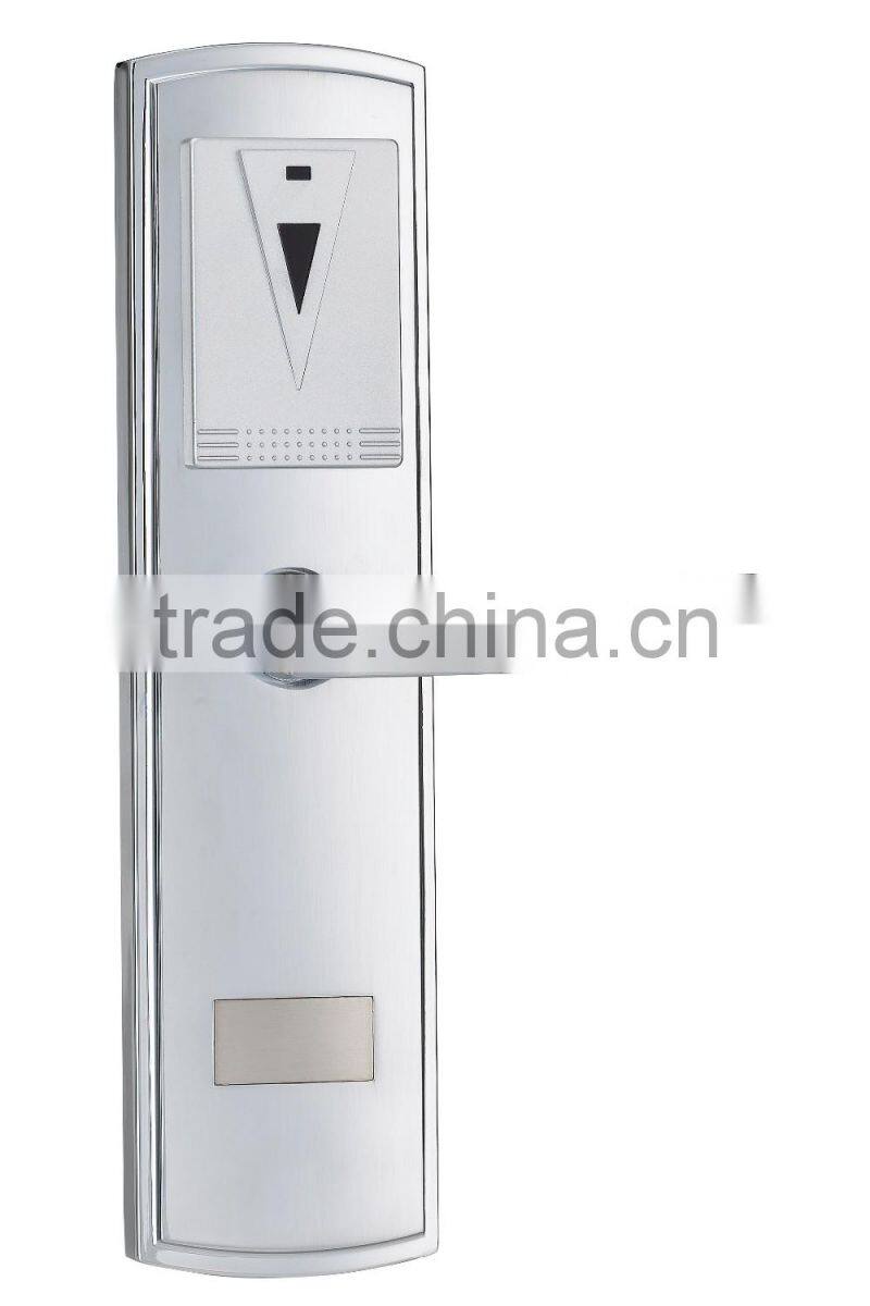2017 Popular Brush Face of Bronze Hotel Intelligent Door Lock