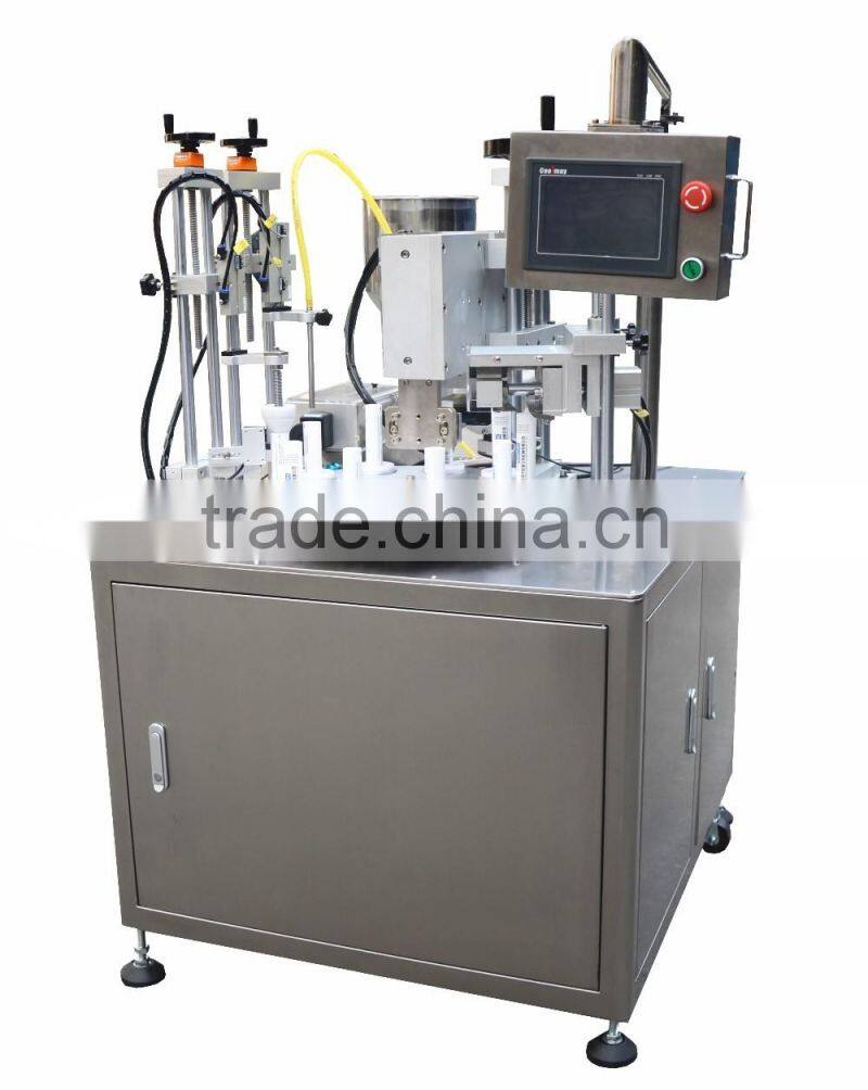 HX-006 Ultrasonic Wave Semi-automatic Aluminum Plastic Tube Sealing Machine
